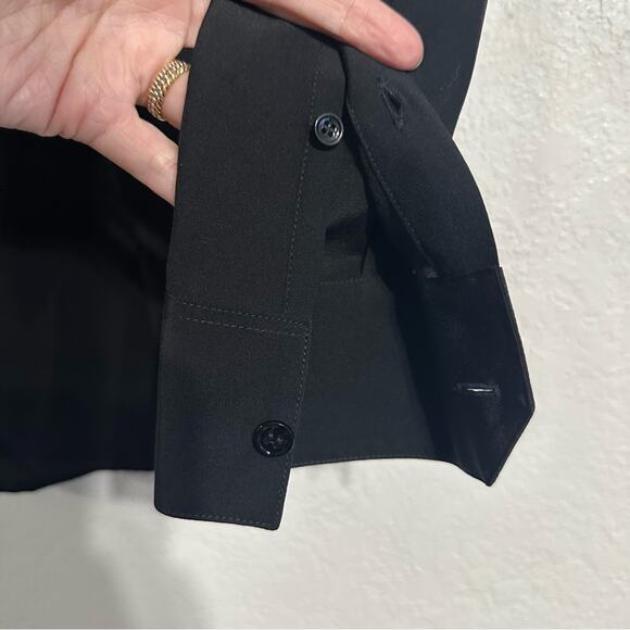 Saint Laurent Silk Button front Shirt in Black FR 34 - Picture 4 of 11